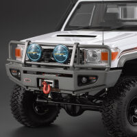 Killerbody - Rammschutz mit LED Scheinwerfer Alu silber für 1/10 Truck (KB48669)