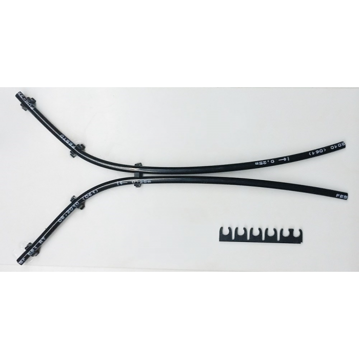 Halter Set für Antennenverlegung