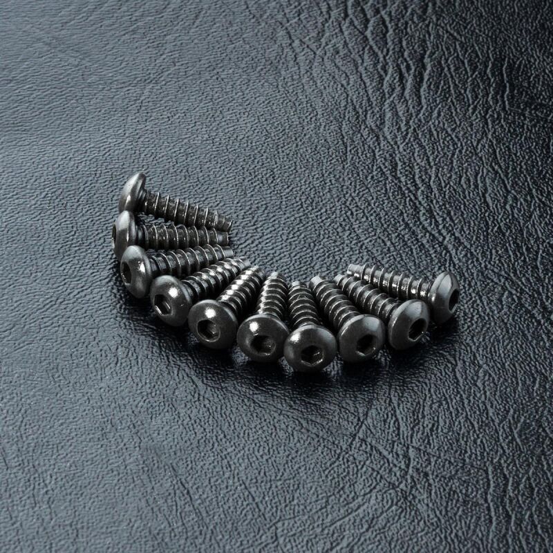 MST-Racing - Rundkopfschneidschraube Innensechskant 3x10mm (10 Stück) (MST110094)