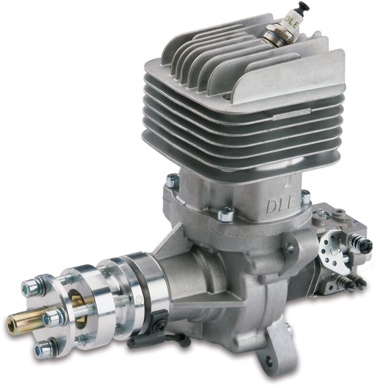 DLE 55RA original Heckauslass