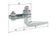Hochstarthaken 48 x 10 x 23mm