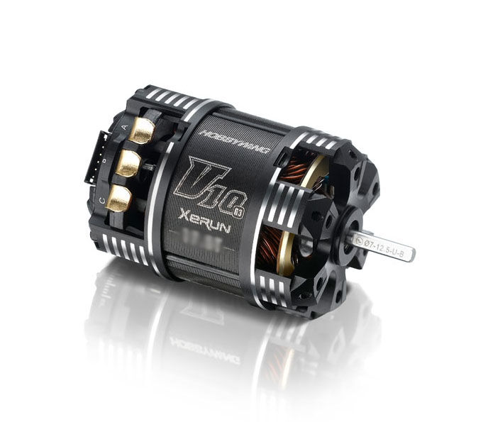 Hobbywing - Xerun V10 Brushless Motor G3 4800kV (2s) 7T Sensored für 1:1 (HW30401118)