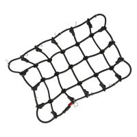 Robitronic - Gepäcknetz mit Haken Schwarz (190mm x...