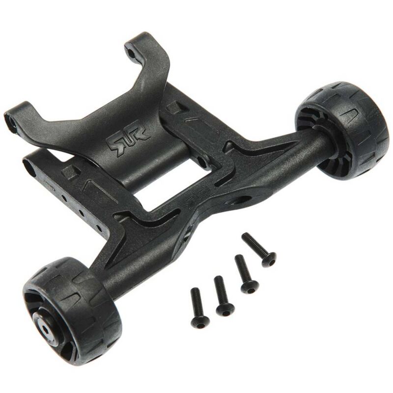 Horizon Hobby - AR320403 Wheelie Bar Set 4x4 Granite Mega (ARAC6487)
