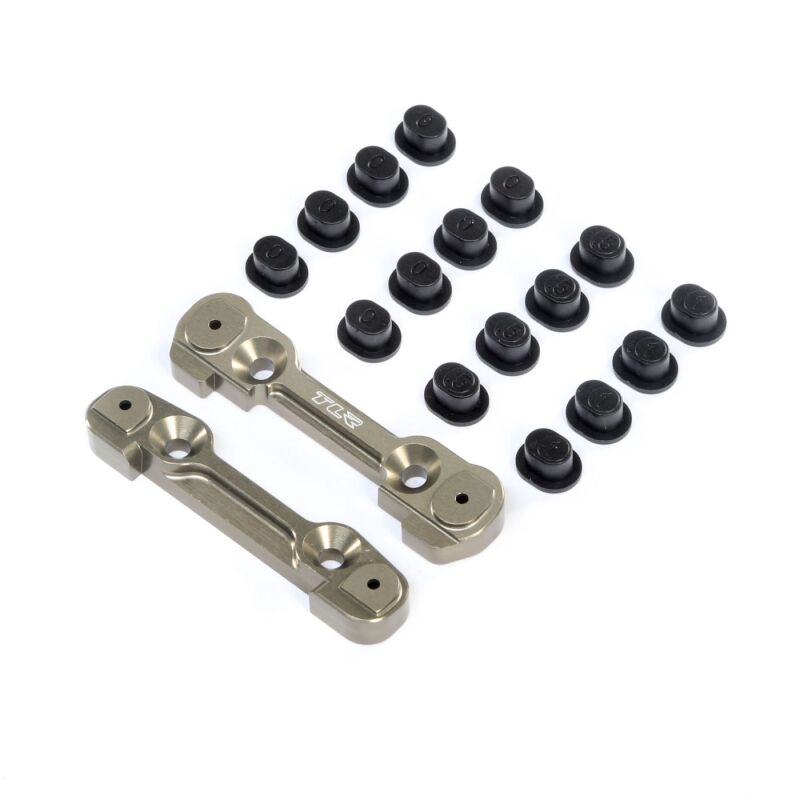Horizon Hobby - Adjustable Front Hinge Pin Brace w/Inserts: 8X (TLR244049)