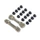 Horizon Hobby - Adjustable Front Hinge Pin Brace w/Inserts: 8X (TLR244049)