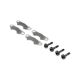 Horizon Hobby - Brake Pads and Screws (4): 8X (TLR241043)
