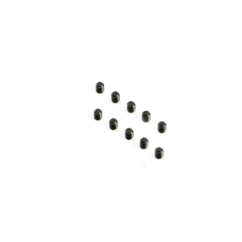Horizon Hobby - Cup Point Set Screws, M2.5x3mm (10) (TLR245014)