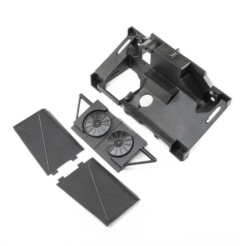 Horizon Hobby - Rear Bulkhead, Fan Panel, MudGuards:Super Baja Rey (LOS251056)