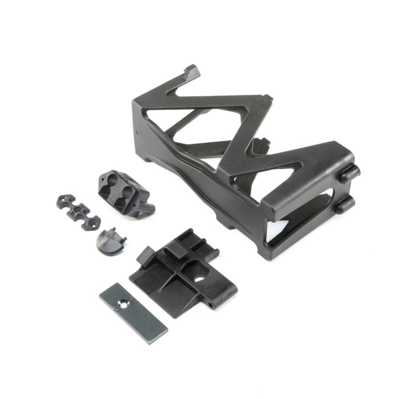 Horizon Hobby - BatteryTray, Door, Lock, EC5 BaseSet: SuperBajaRey (LOS251058)