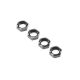Horizon Hobby - Wheel Nut, Black (4): Super Baja Rey (LOS252078)