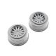 Horizon Hobby - Wheels, Silver (2): Super Baja Rey (LOS45020)