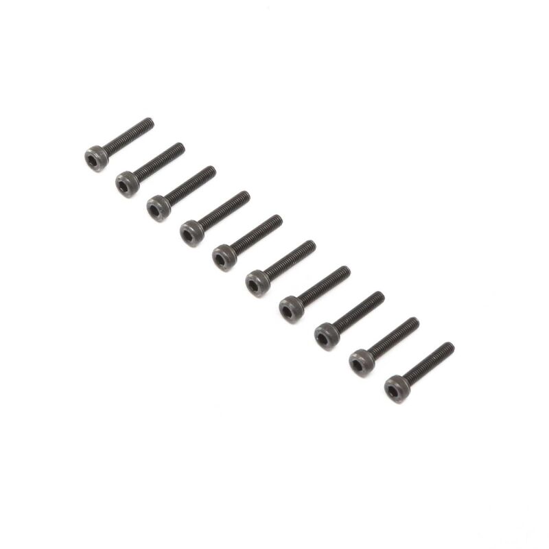 Horizon Hobby - Cap Head Screws, Stl, BO, M3 x 16mm (10) (LOS255009)