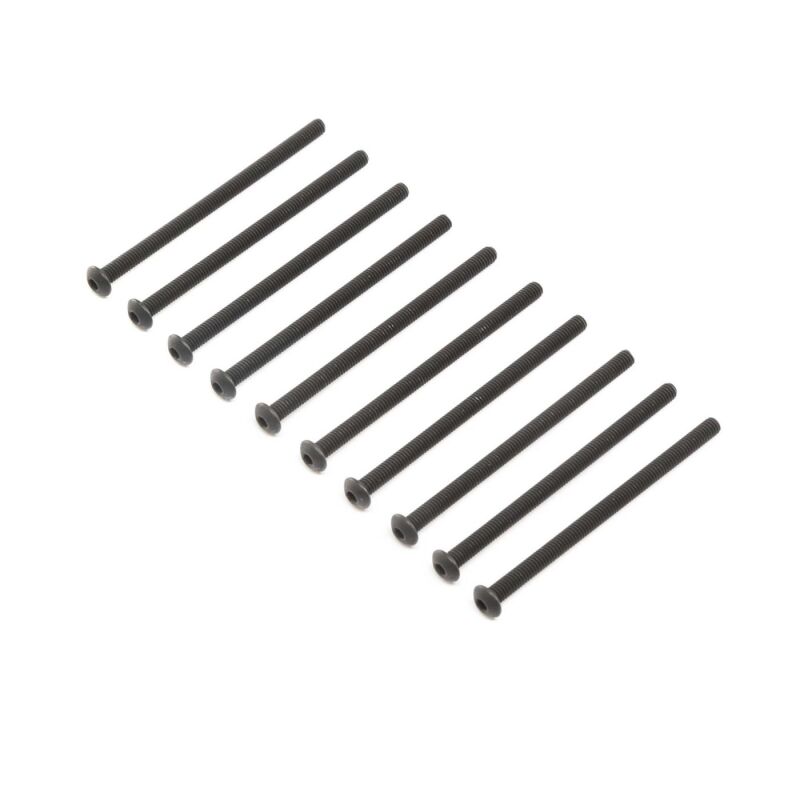 Horizon Hobby - Button Head Screws, Stl, BO, M4 x 65mm (10) (LOS255013)