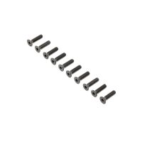 Horizon Hobby - Flat Head Screws, Stl, BO, M4 x 16mm (10)...