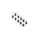 Horizon Hobby - Set Screws, Stl, BO, Flat Point, M4 x 6mm (10) (LOS255021)
