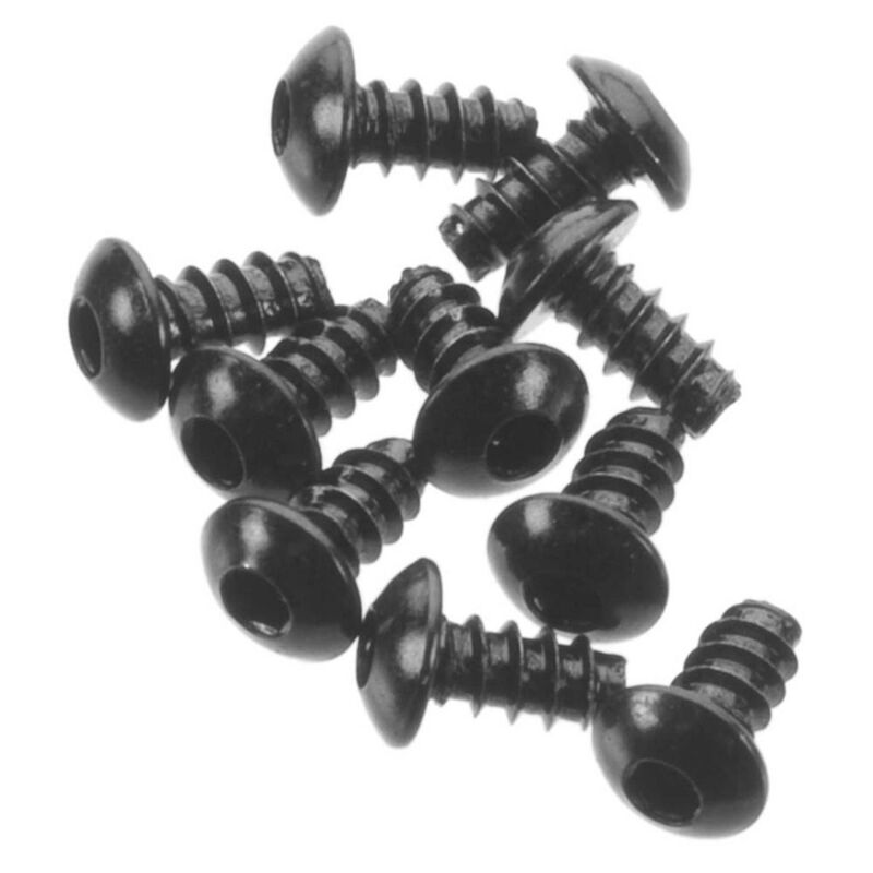 Horizon Hobby - AXA433 Hex Socket Button Head M3x6mm Black (10) (AXIC0433)