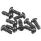 Horizon Hobby - AXA0422 Hex Socket Tapping Button Hd M2.6x6mm Blk (AXIC0422)