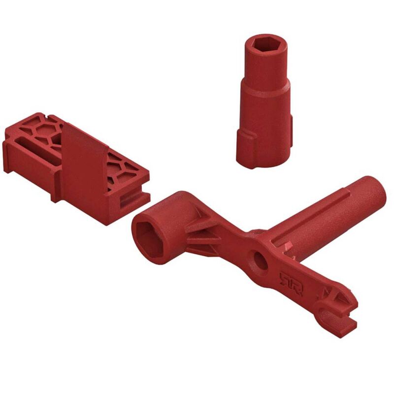 Horizon Hobby - AR320411 Chassis Spine Block/Multi-Tool 4x4 (ARAC3722)