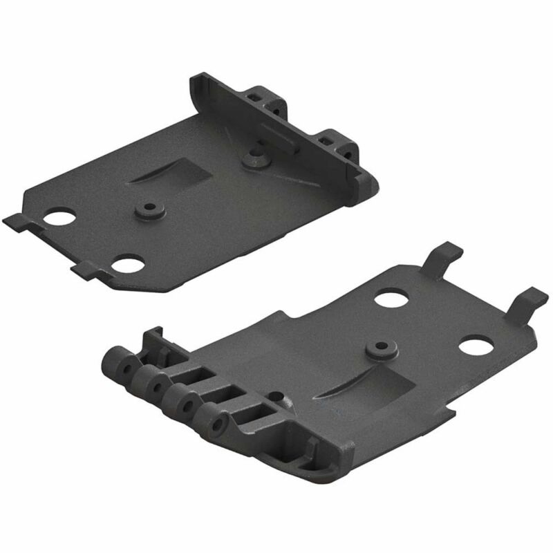 Arrma - AR320419 F/R Lower Skidplate (2) 4x4 Senton Mega (ARAC9261)