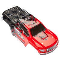 Horizon Hobby - AR402256 Body Pntd Decal Trim Red GRANITE...