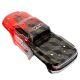 Horizon Hobby - AR402256 Body Pntd Decal Trim Red GRANITE 4x4 MEGA (ARAC3336)