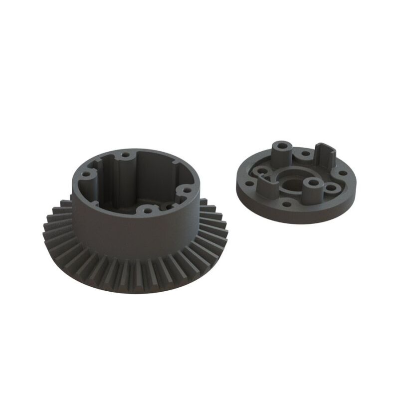 Horizon Hobby - AR310872 Diff Case Set 37T Main Gear 4x4 BLX 4S (ARAC4022)