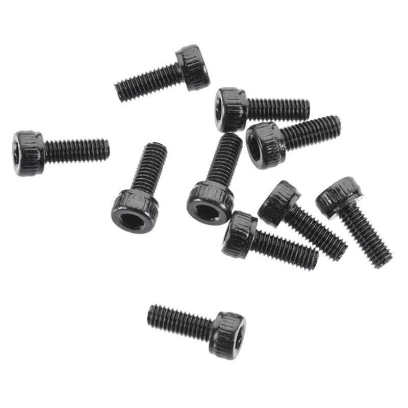 Horizon Hobby - AXA084 Cap Head M3x8mm Black Oxide (10) (AXIC0084)