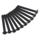 Horizon Hobby - AXA120 Hex Socket Button Head M3x25mm Black (10) (AXIC0012)
