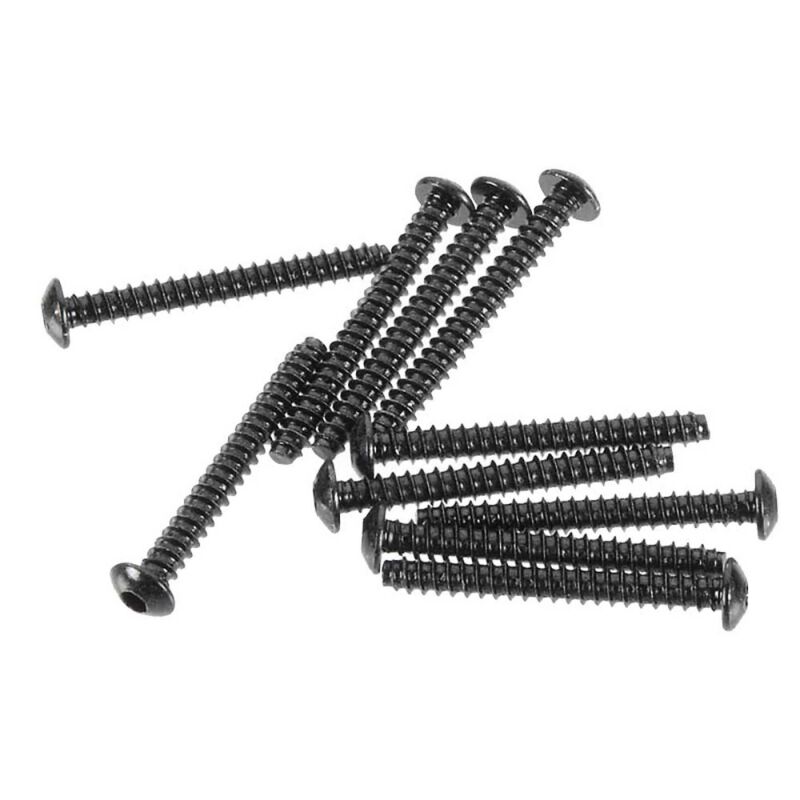 Horizon Hobby - AXA440 Hex Socket Tapping Button Head Black M3x25m (AXIC1440)