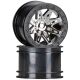 Horizon Hobby - AX08137 2.2 Rebel Wheels 41mm Wide Chrm/Blk (2) (AXIC8137)