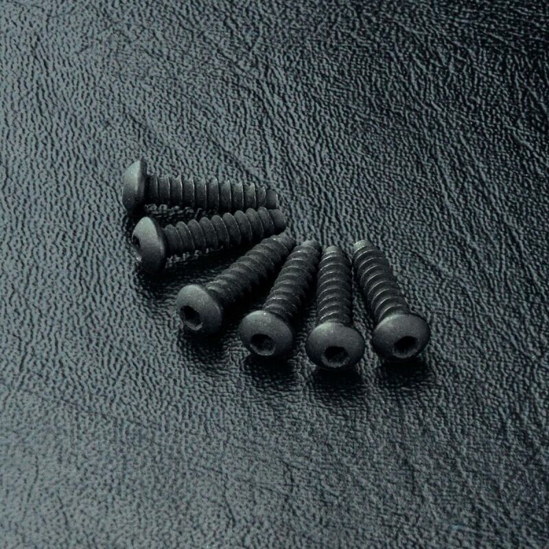 MST-Racing - Rundkopfschneidschraube Innensechskant 2.6x10mm (6 Stück) (MST110025)