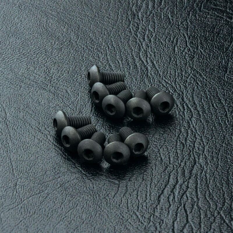 MST-Racing - Rundkopfschraube Innensechskant M3x6mm (10 Stück) (MST110001)