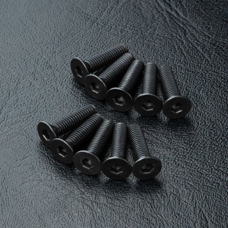 MST-Racing - Senkkopfschraube Innensechskant M3x12mm (10 Stück) (MST110043)