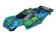 Traxxas - Karo Rustler 4X4 VXL grün mit Decals mit Karohalterung