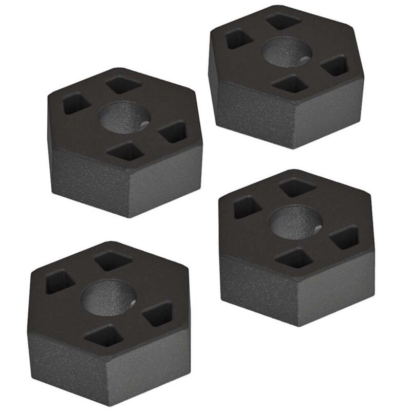 Horizon Hobby - AR310779 Composite Wheel Hex 14mm Set (4) 4x4 (ARAC9442)