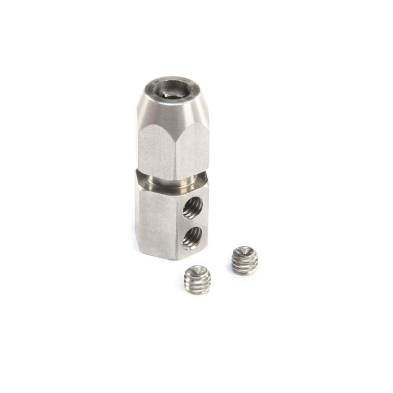 Horizon Hobby - Motor Coupler: 5mm (Motor)4.7mm (Flexshaft) (PRB286056)