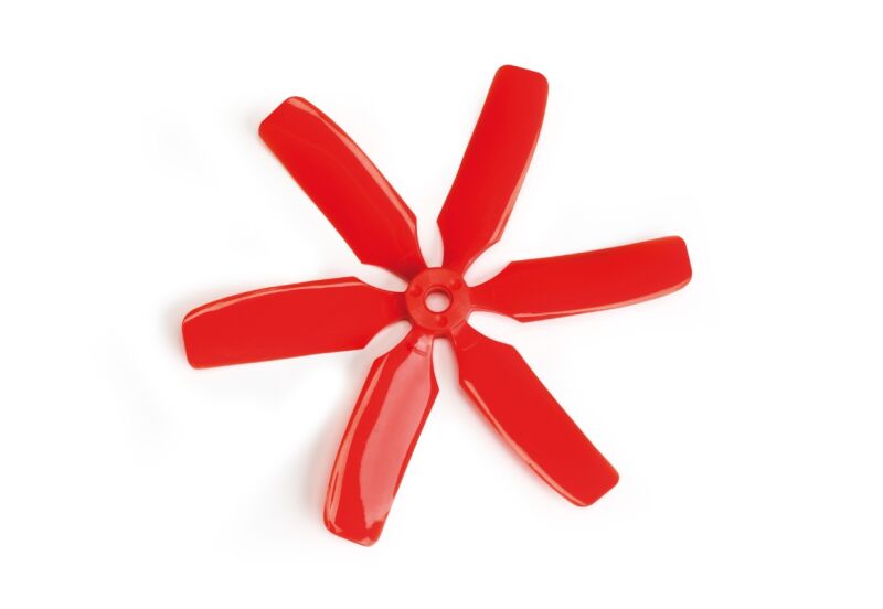 Graupner - Propeller 4046 6-Blatt rot CW VE 4 rot (2959.4X4.6R)