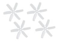 Graupner - Propeller 4046 6-Blatt weiß CW VE 4...