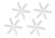 Graupner - Propeller 4046 6-Blatt weiß CCW VE 4 wei (2958.4X4.6L)