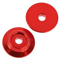 Horizon Hobby - AR320215 Wing Button Aluminum Red (2)...