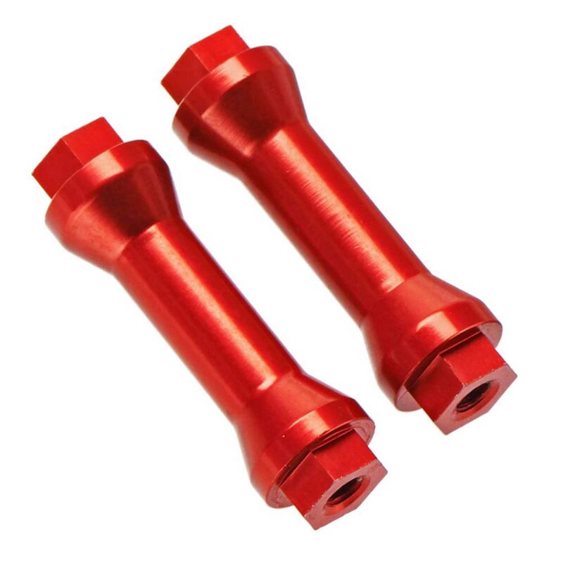 Horizon Hobby - AR320217 Wing Post Aluminum Red (2) (ARAC9694)
