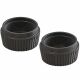 Horizon Hobby - AR330513 Shock Cap Lower Aluminum Black 6S (2) (ARAC8967)