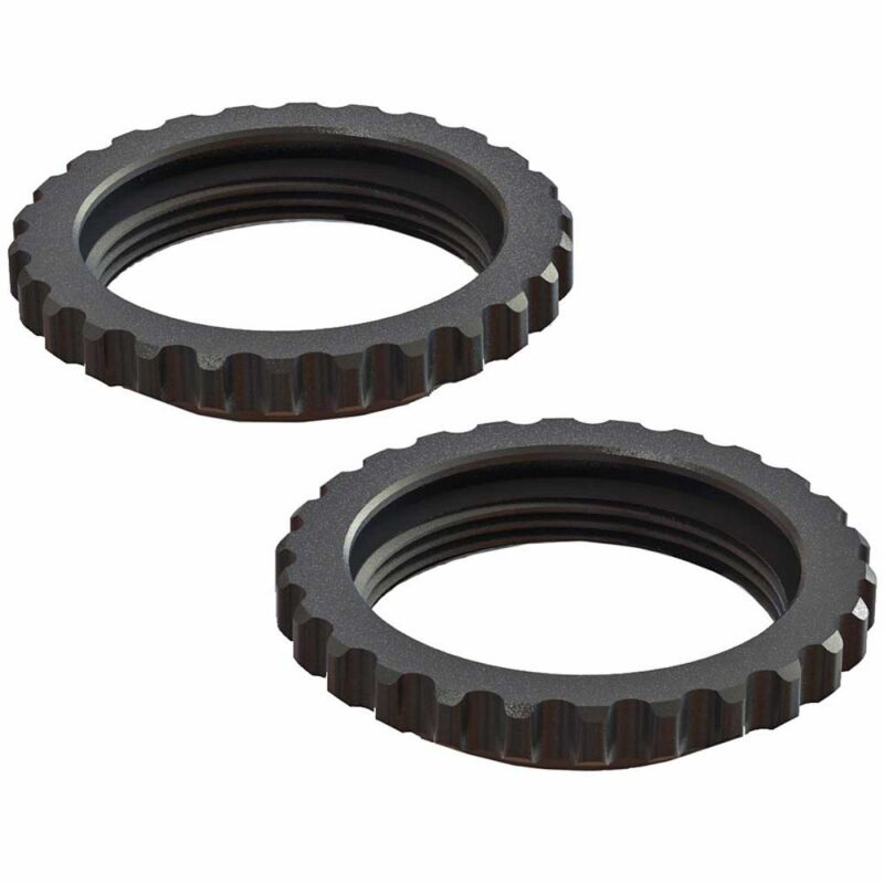 Horizon Hobby - AR330514 Shock Collar Aluminum Black 6S (2) (ARAC8964)