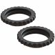 Horizon Hobby - AR330514 Shock Collar Aluminum Black 6S (2) (ARAC8964)