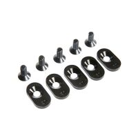 Horizon Hobby - EngineMntInsert&Screws, BLK, 20T(5):...