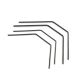 Horizon Hobby - Sway Bars, F 2.2/2.4, R 2.6/2.8: 8X (TLR344039)