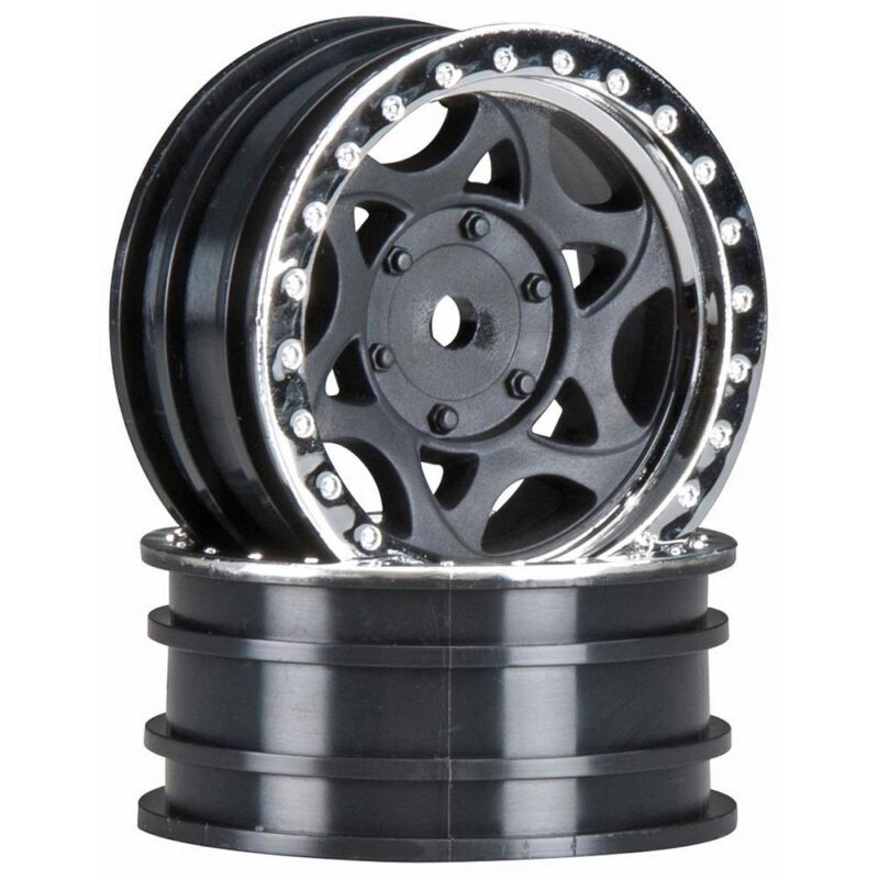 Horizon Hobby - AX08140 1.9 Walker Evans Street Whl Chr/Blk (2) (AXIC8140)