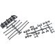 Horizon Hobby - AX80085 Univ Mount 5 Bucket Light Bar Black (AXIC8085)