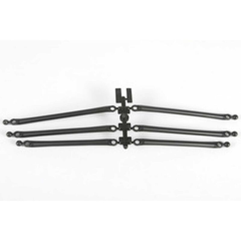 Horizon Hobby - AX31553 Upper Link Set SCX10 II AX90059 (AXIC1553)
